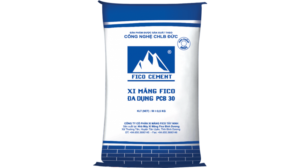 Xi măng Fico có mấy loại?