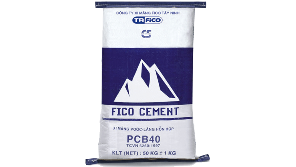 Xi măng Fico có mấy loại?